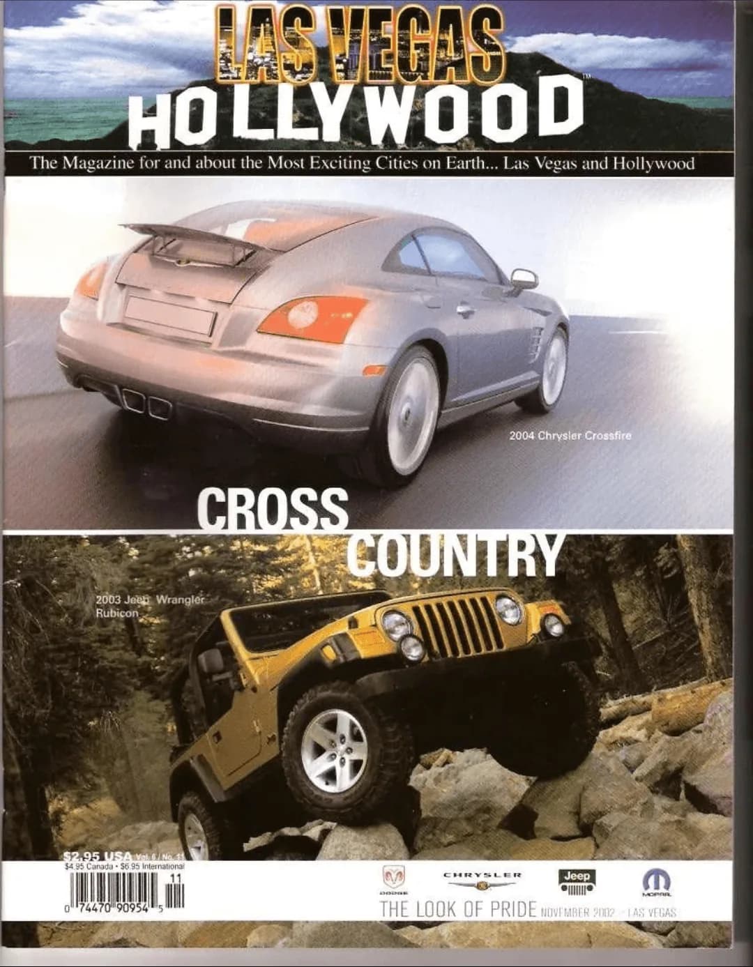 Las Vegas Hollywood Magazine — cover