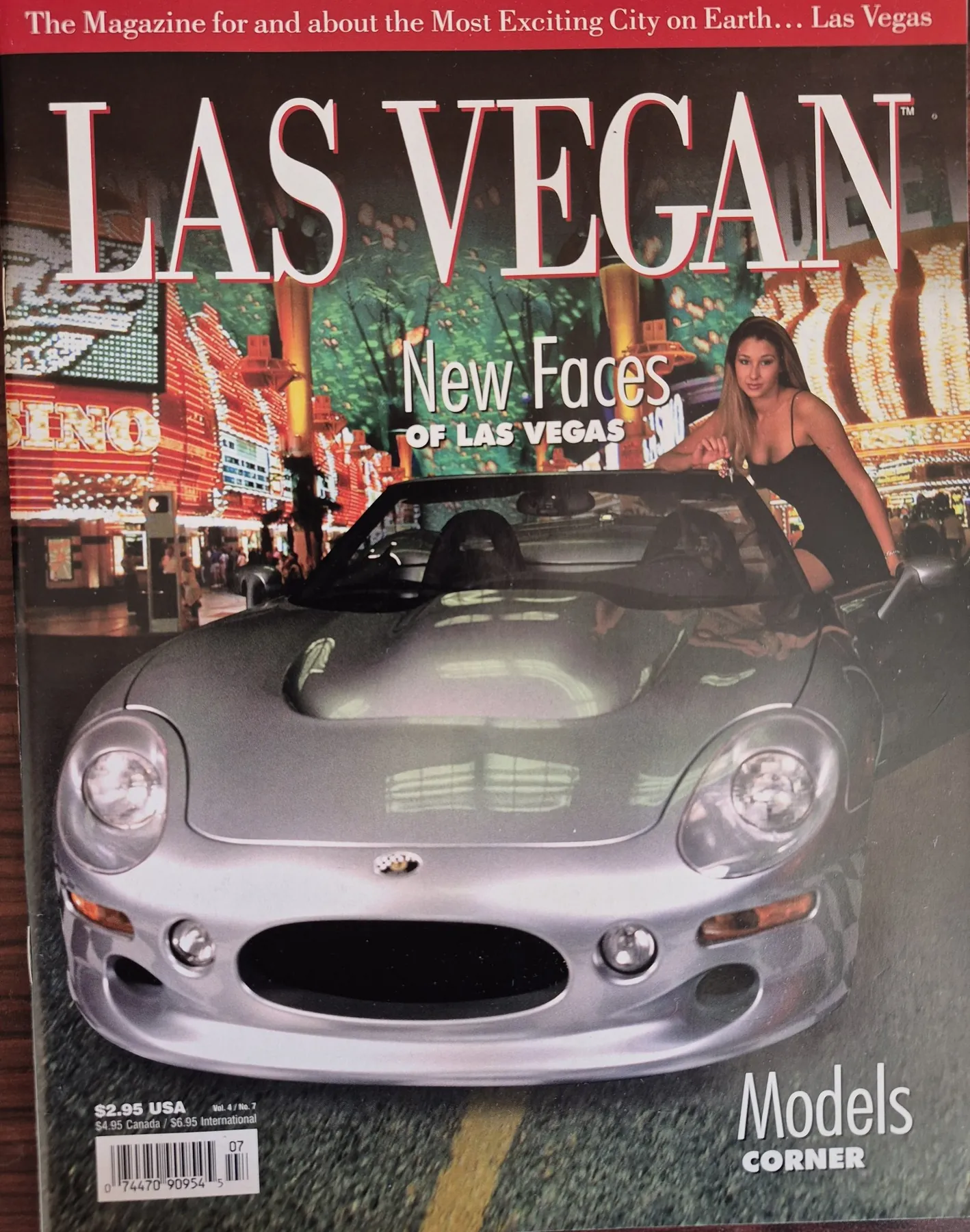 Las Vegan Magazine cover, Vol. 4 No. 7